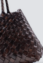SANTA CROCE SMALL IN DARK BROWN by Dragon Diffusion - Romi Boutique