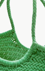NANTUCKET BASKET BIG PARROT GREEN - Romi Boutique