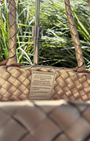 EGOLA LEATHER TOTE IN PEWTER by Dragon Diffusion - Romi Boutique