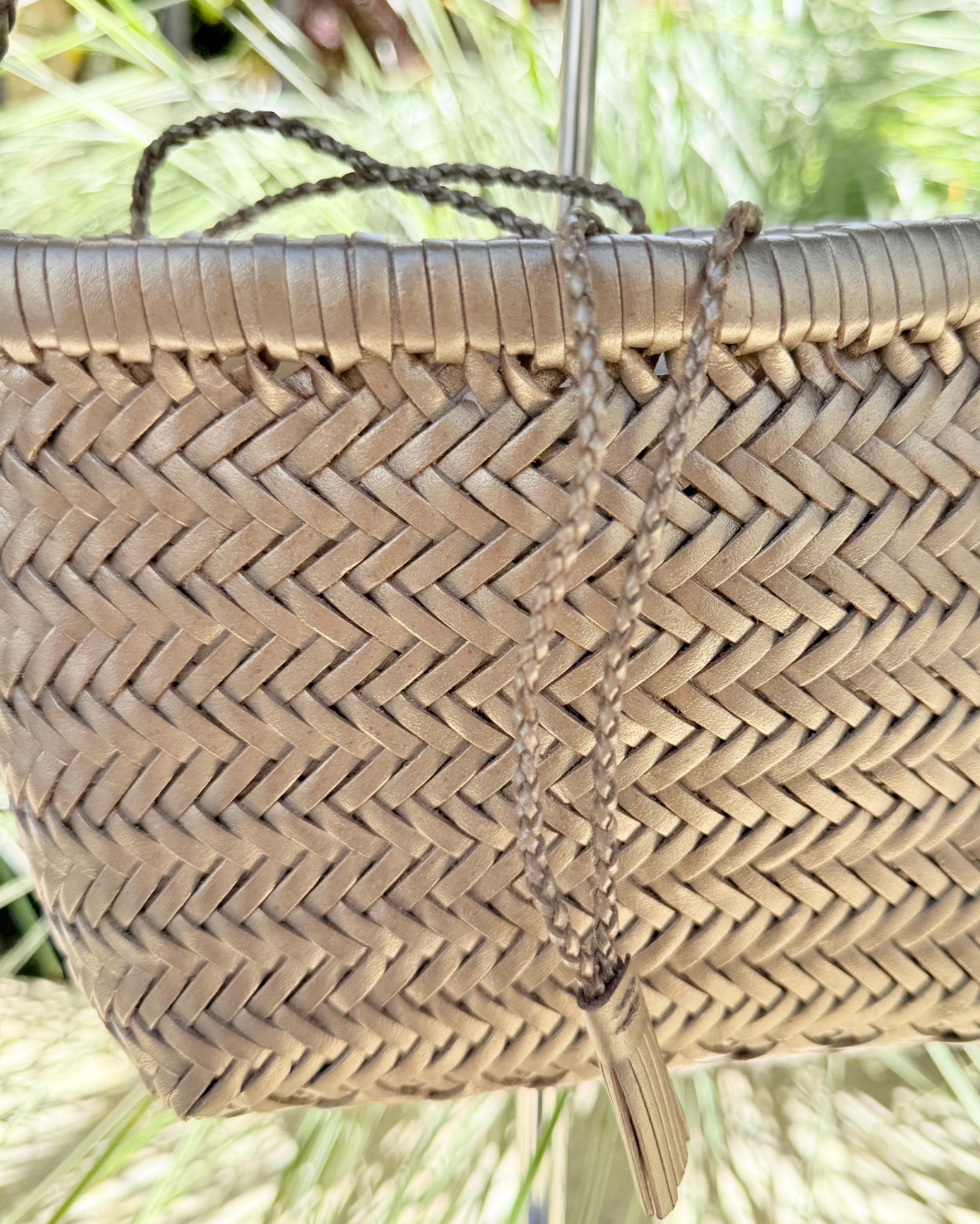 MINSU BAG IN PEWTER by Dragon Diffusion - Romi Boutique