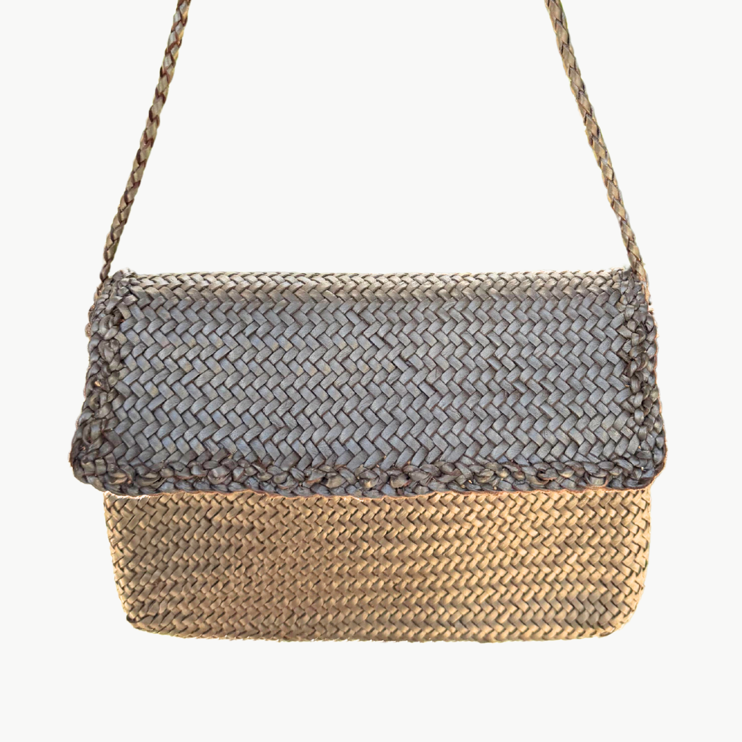 POLO POCHETTE IN PEWTER by Dragon Diffusion - Romi Boutique