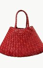 SANTA CROCE SMALL IN POPPY RED - Romi Boutique