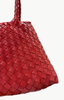 SANTA CROCE SMALL IN POPPY RED - Romi Boutique