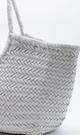 NANTUCKET BASKET BIG IN WHITE - Romi Boutique