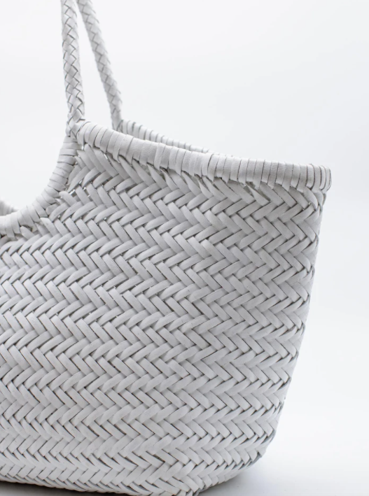 NANTUCKET BASKET BIG IN WHITE - Romi Boutique