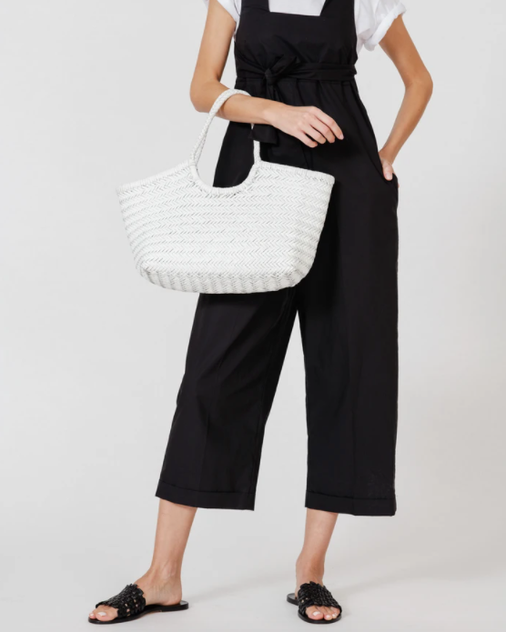 NANTUCKET BASKET BIG IN WHITE by Dragon Diffusion - Romi Boutique
