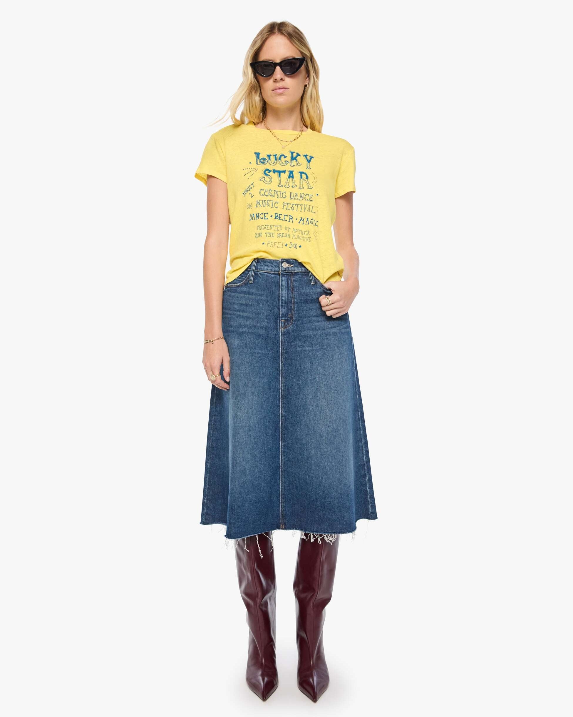 Mother The Sinful Tee at Romi Boutique