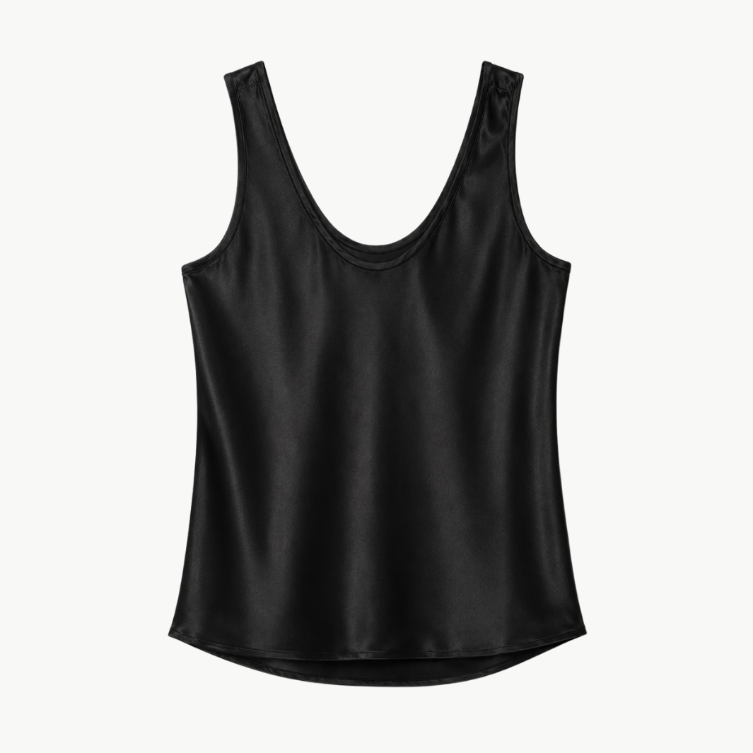 Silk Satin U Tank