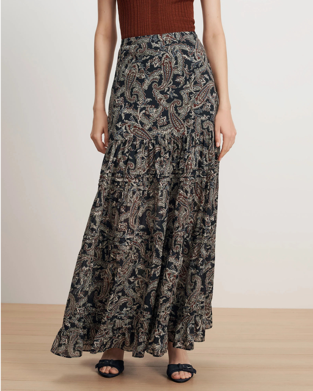 Heatheralyn Paisley Maxi Skirt