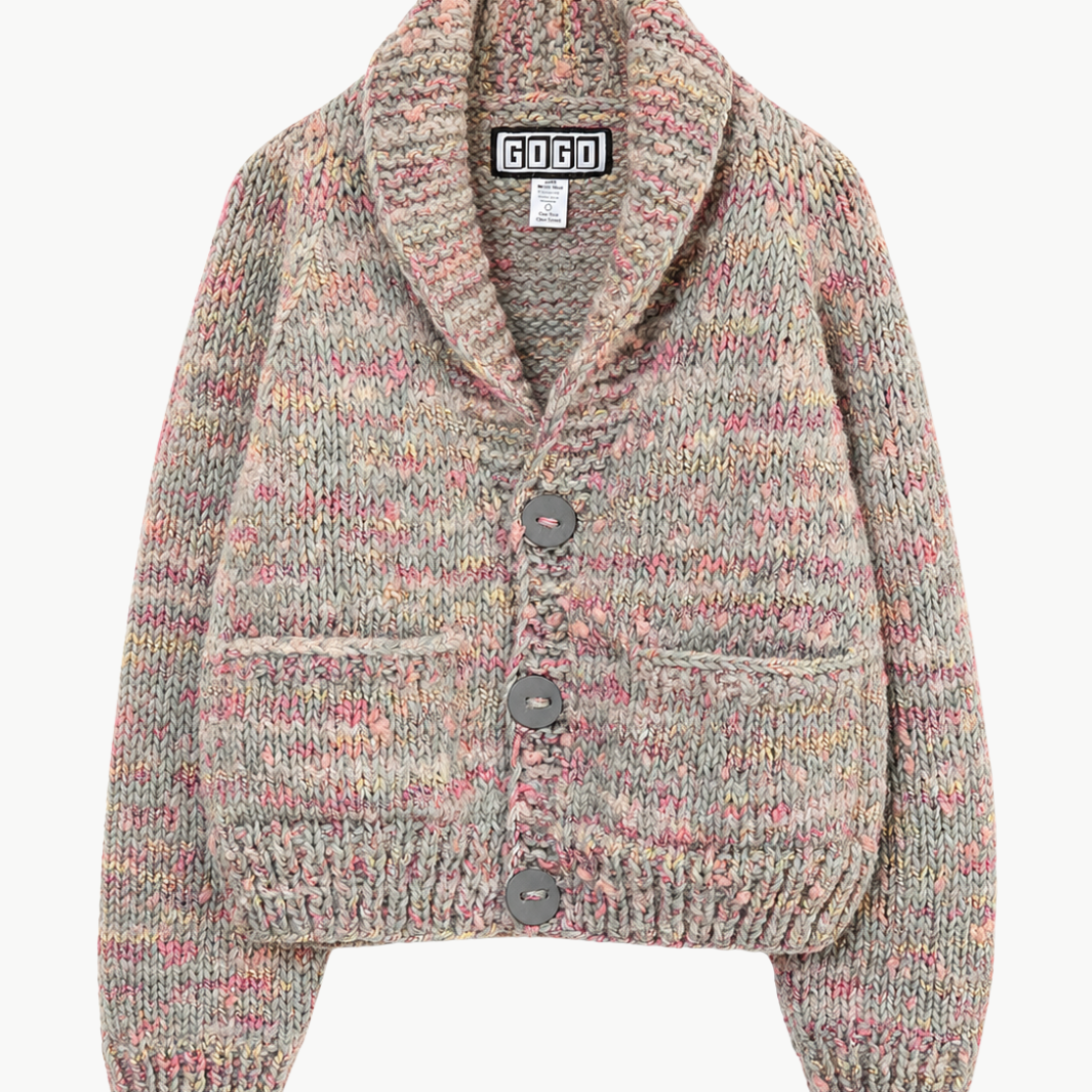 Short Slub Cardigan