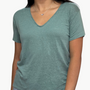 Hartford TORAMA KNIT T-SHIRT IN AGAVE at Romi Boutique