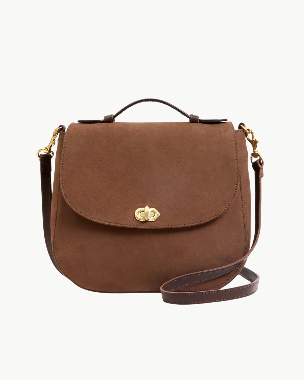 TURNLOCK LOUIS W/ TOP HANDLE IN CHOCO BAR