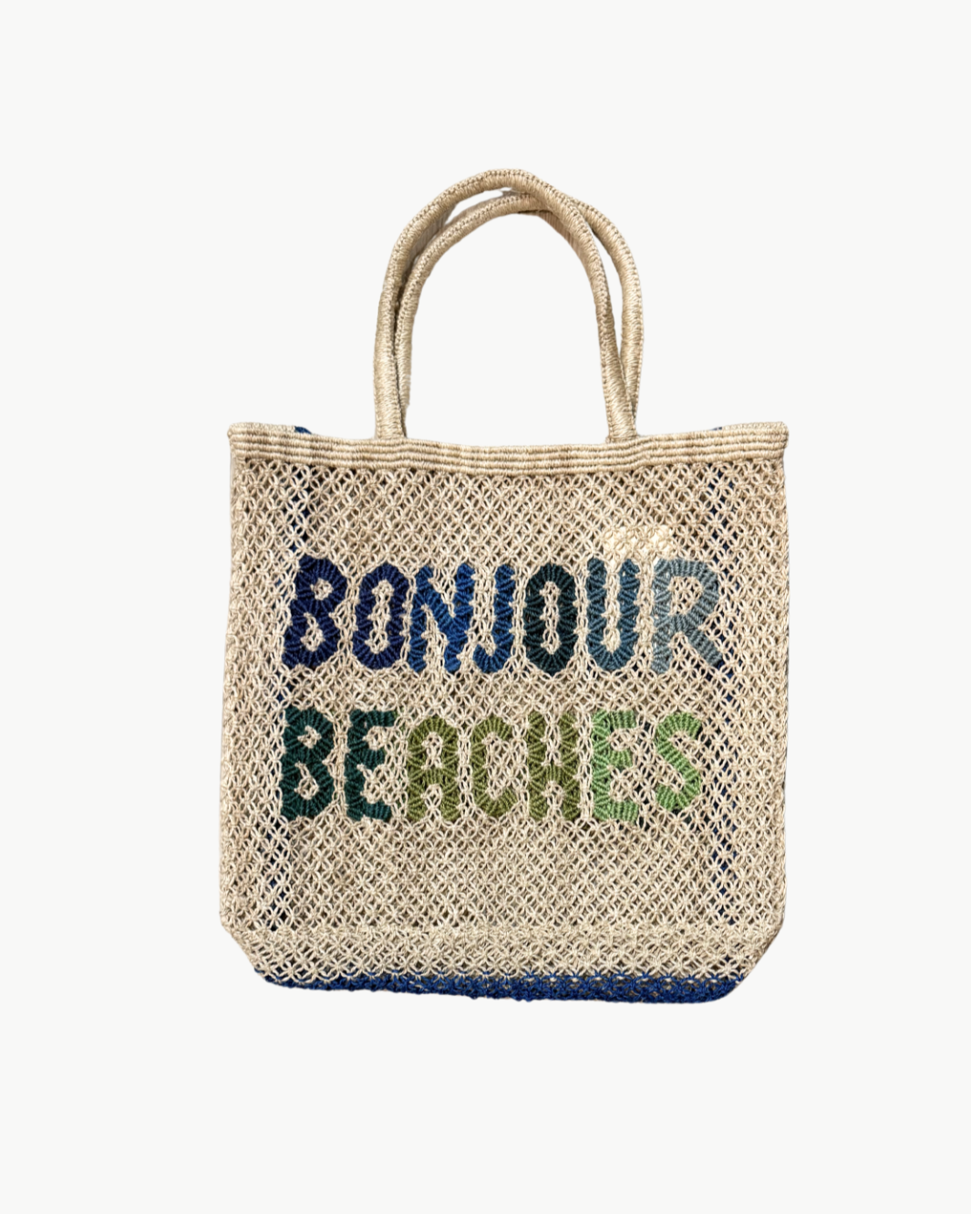 Large Bonjour Beaches Tote