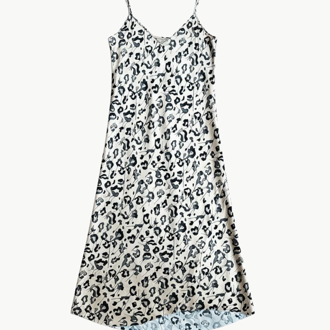 Go Silk Go Slip Dress Print at Romi Boutique