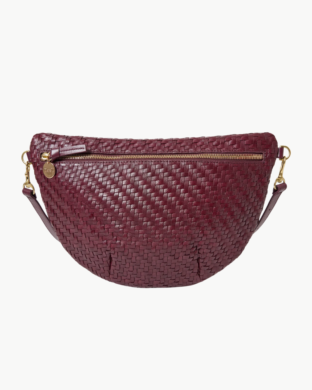 GRANDE FANNY IN CASSIS WOVEN ZIG ZAG - Romi Boutique