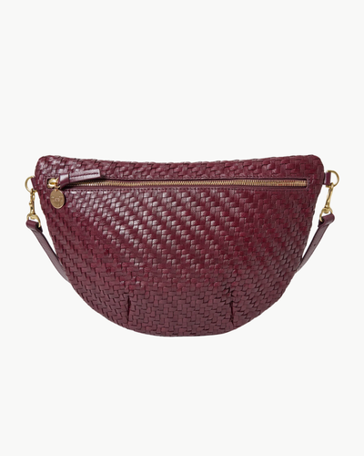 GRANDE FANNY IN CASSIS WOVEN ZIG ZAG - Romi Boutique