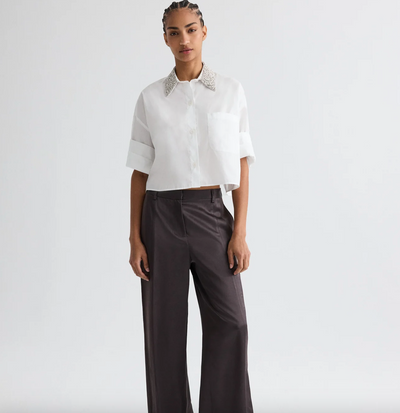 NEXT EX W/ CRYSTAL COLLAR IN WHITE