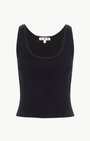 Amo CROP RIB TANK at Romi Boutique