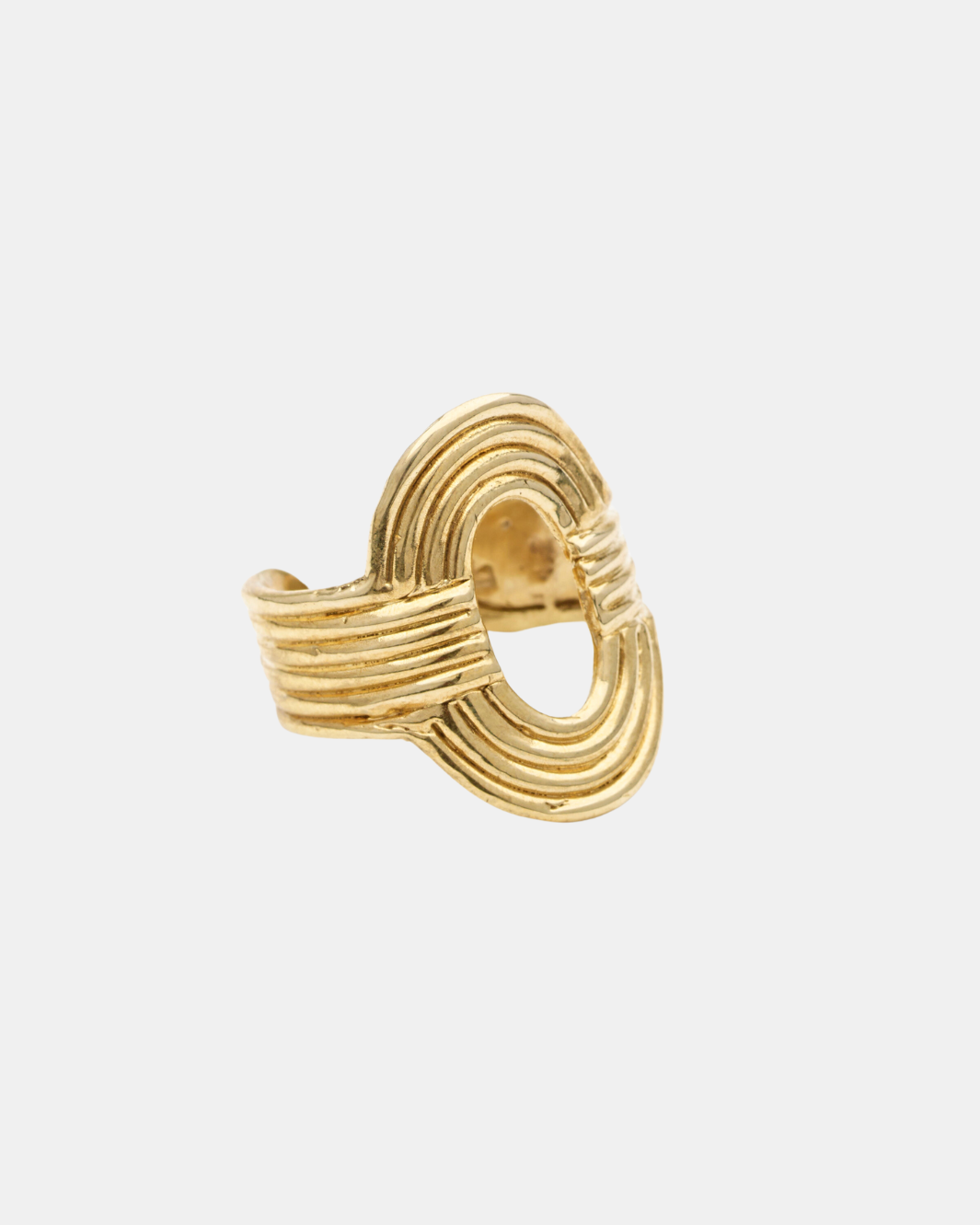 AALTO RING IN BRASS - Romi Boutique