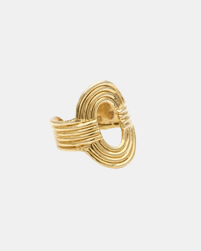 AALTO RING IN BRASS - Romi Boutique