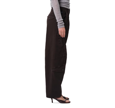 FLIGHT PANT IN CAROB