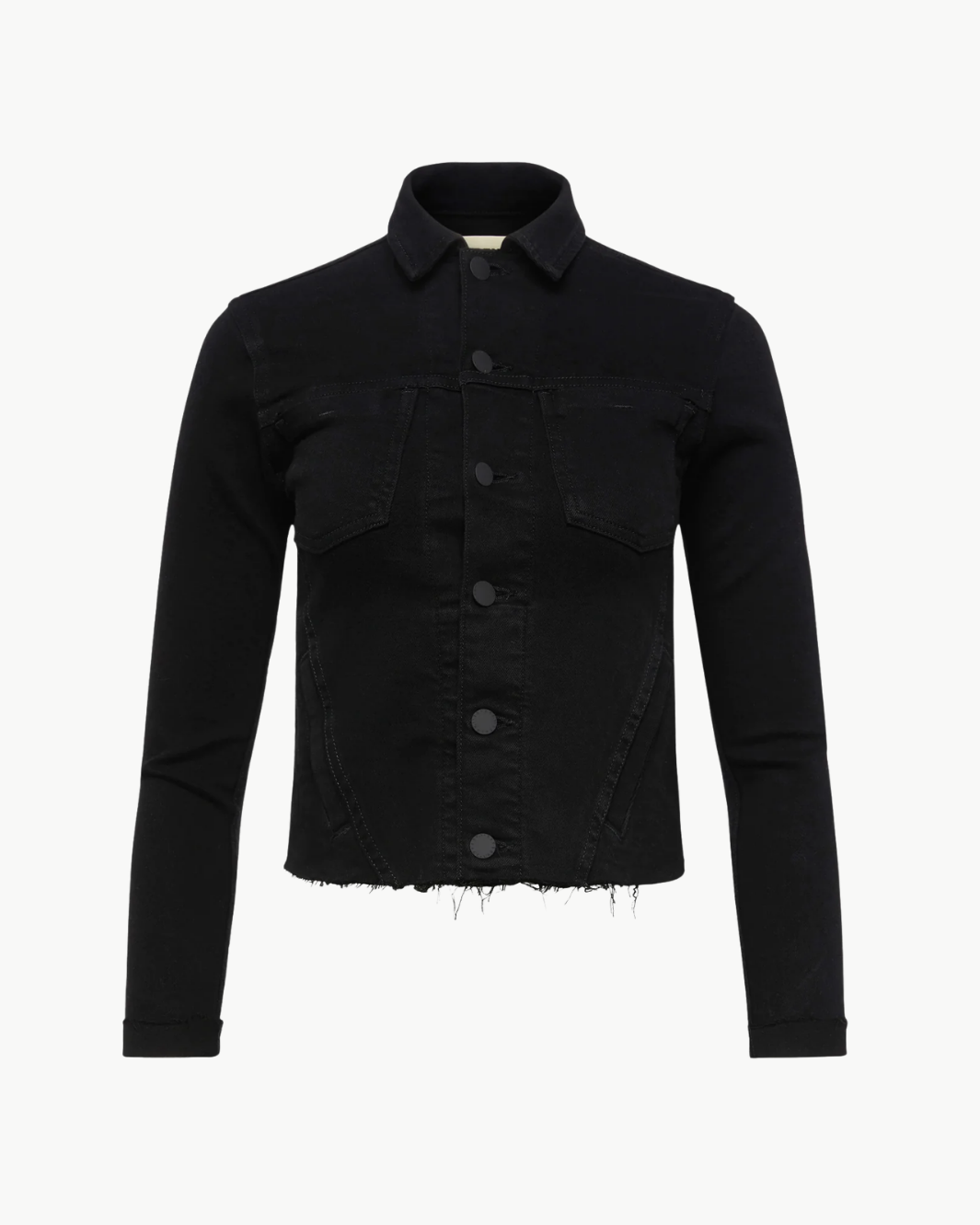 L'Agence JANELLE SLIM RAW JACKET at Romi Boutique