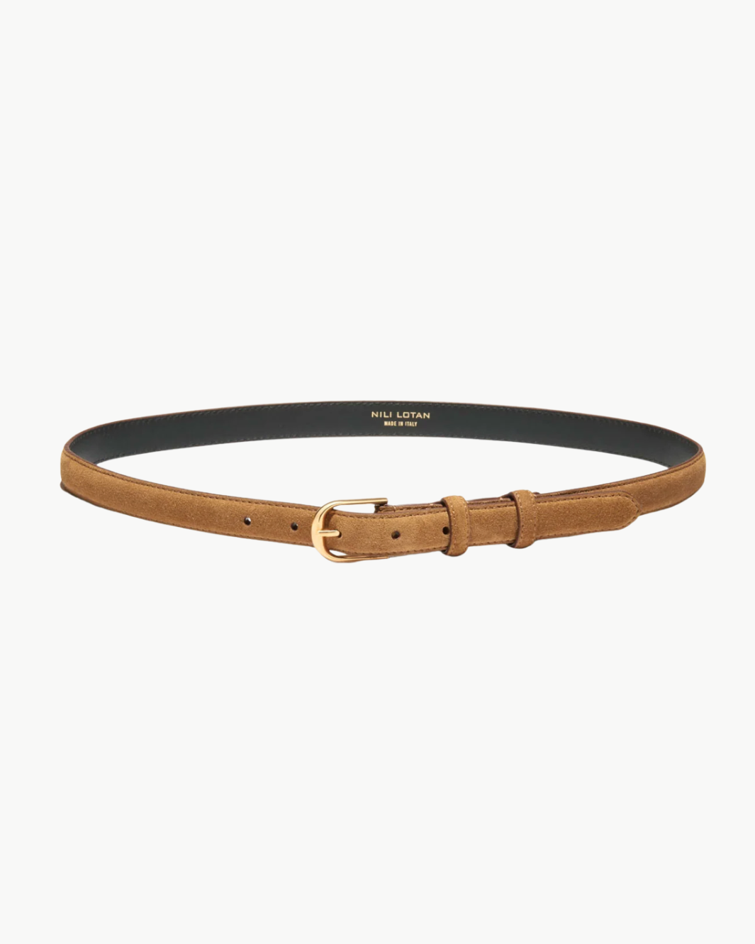 Nili Lotan Jane Suede Belt at Romi Boutique