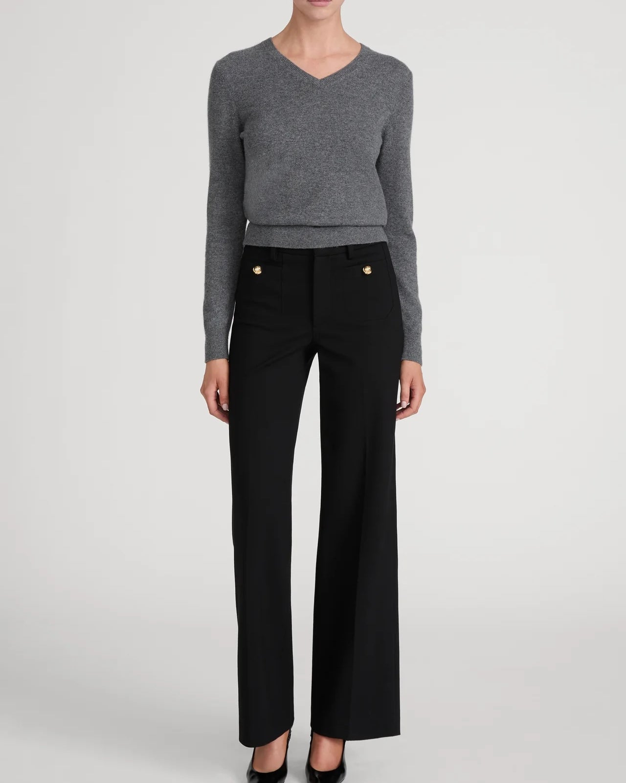 The Slim Palazzo Trouser