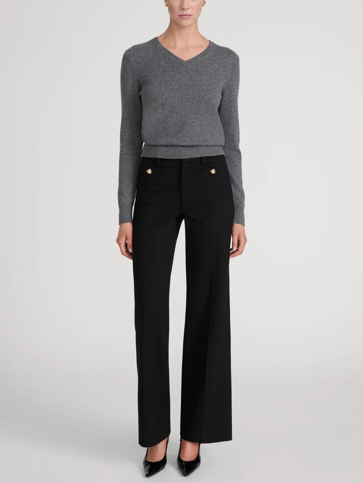 The Slim Palazzo Trouser