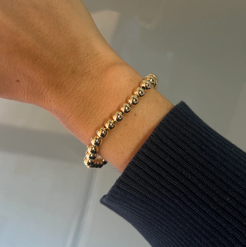 Alexa Leigh 6MM BALL BRACELET at Romi Boutique
