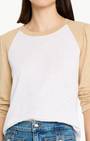 Veronica Beard MASON BASEBALL TEE at Romi Boutique