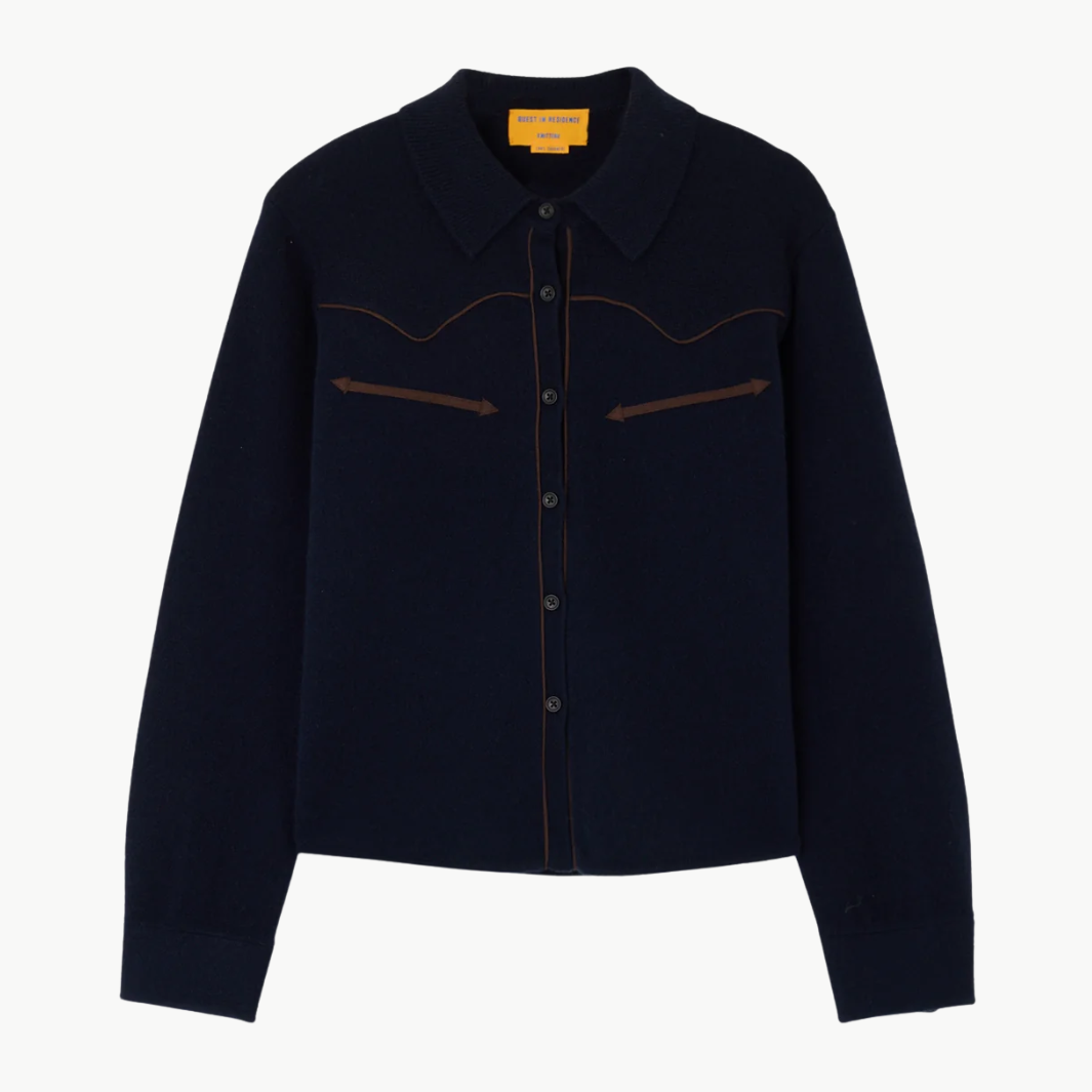 Cropped Western Shirt