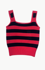 525 Saylor Square Neck Tank at Romi Boutique