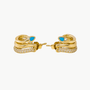 Native Gem Slither Snake Huggies at Romi Boutique