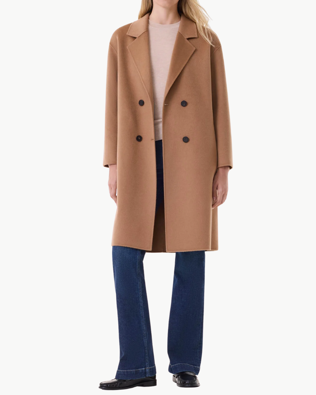 KAKU COAT IN CAMELO BROWN