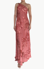 Hemant & Nandita ONE SHOULDER SASH DRESS at Romi Boutique