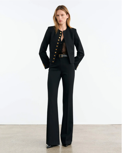 PATTI SHORT JACKET IN BLACK