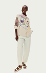 Me369 BRIANN EMBROIDERED DENIM at Romi Boutique
