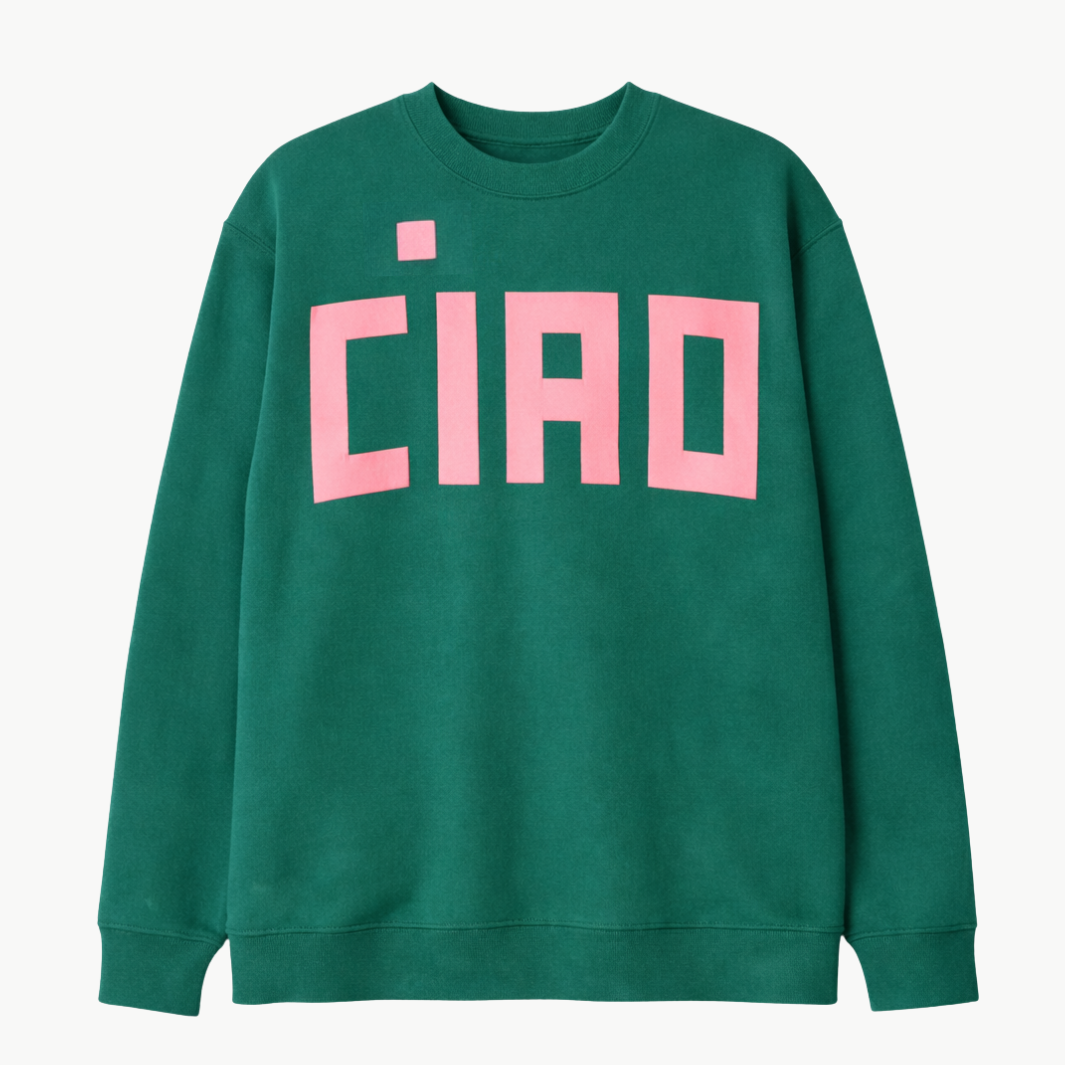 OVERSIZED CIAO SWEATSHIRT