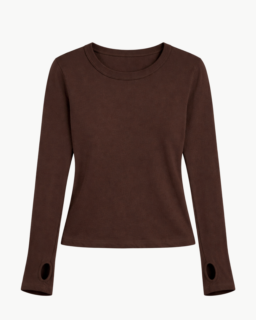 Enza Costa CASHMERE EASY CUFFED CREW at Romi Boutique