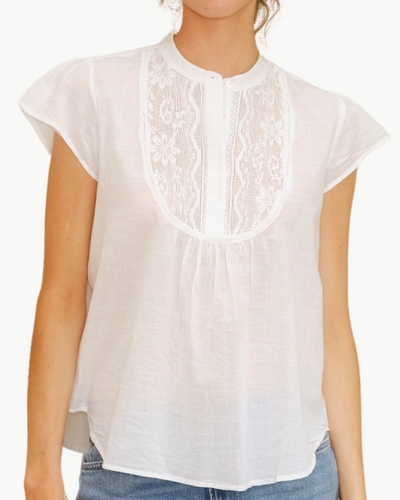 FREYA TOP IN WHITE