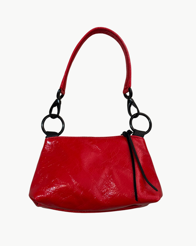 AMY IN FLAME RED PATENT