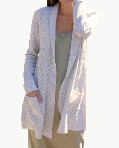 DAIS CARDIGAN IN NIMBUS