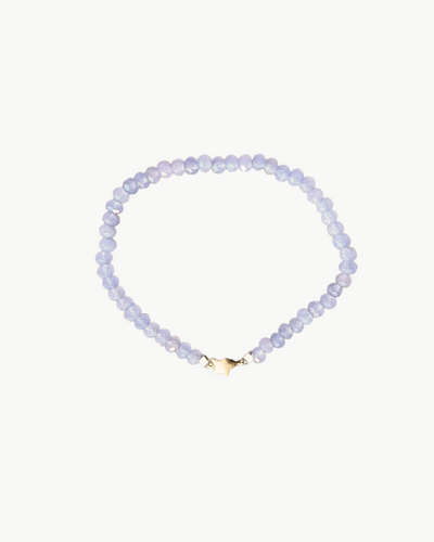 SKINNY CHARM BRACELET IN LAVENDER