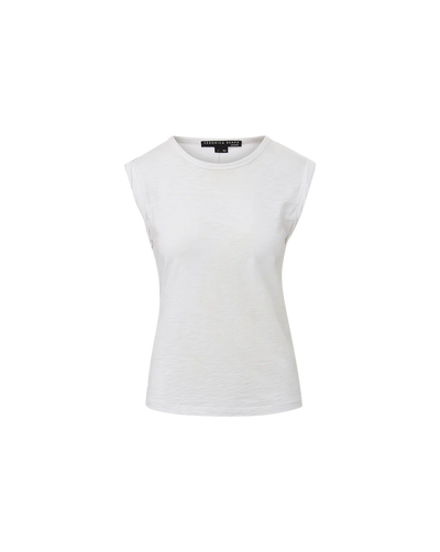DREE MUSCLE TEE IN WHITE