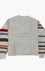 Autumn Cashmere TEXTURED CREW at Romi Boutique