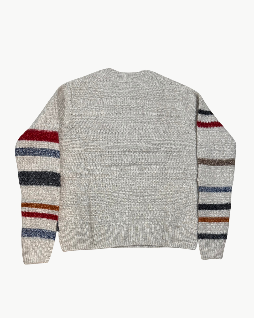 Autumn Cashmere TEXTURED CREW at Romi Boutique