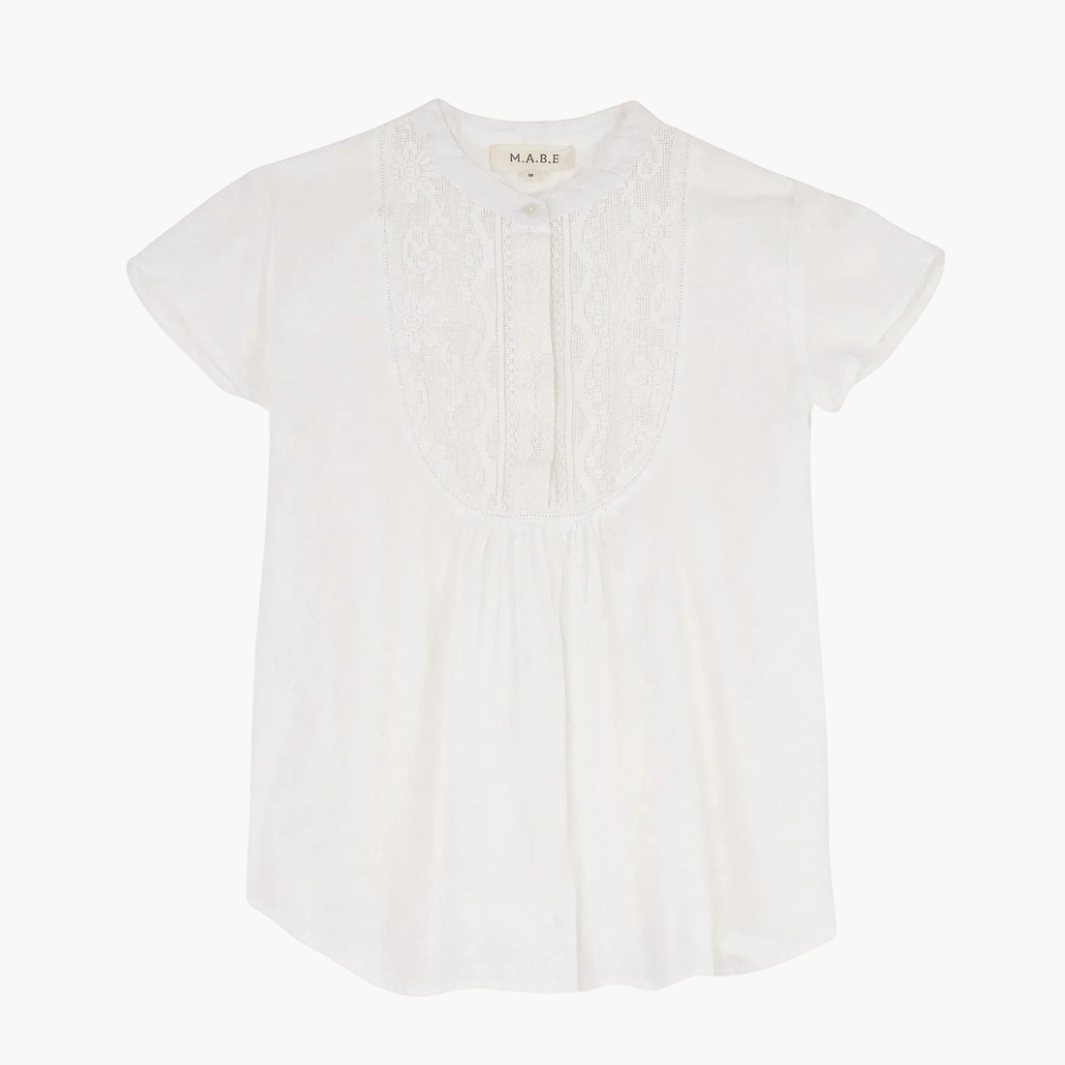Mabe Freya Short Sleeve Top at Romi Boutique