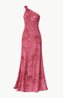 Hemant & Nandita ONE SHOULDER SASH DRESS at Romi Boutique