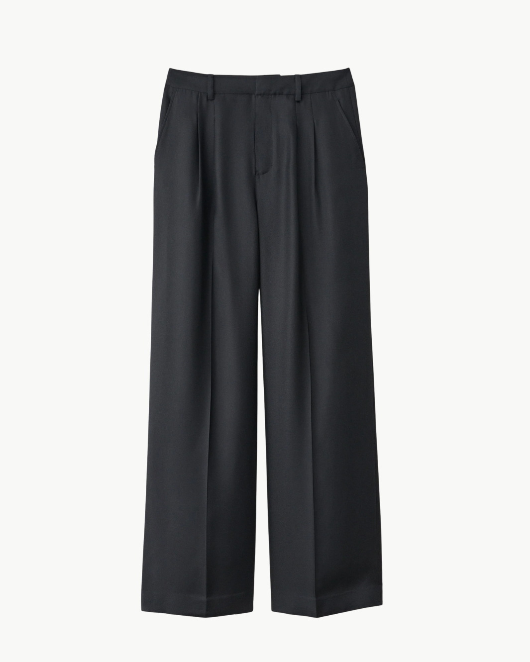 Wide Leg Tailored Trousers